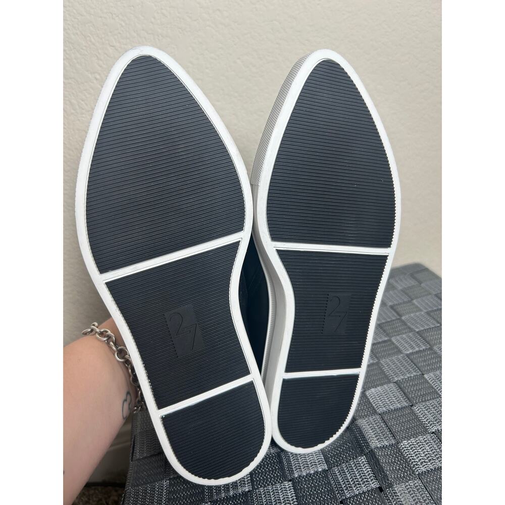 NEW 27 Edit Naturalizer Tyra Slip On Women's Size 7.5 Black Leather Shoes Office - Picture 4 of 13